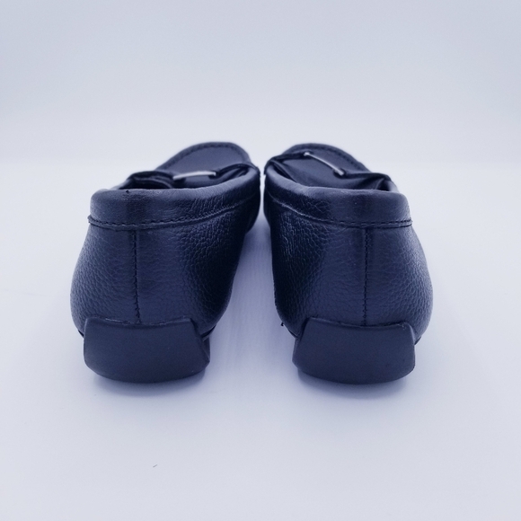 Ralph Lauren Careigh Black Leather Loafers, size 7 - Picture 9 of 13